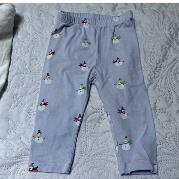 Gap Two Piece Snowman Outfit Size 6-12m - Picture 3 of 6